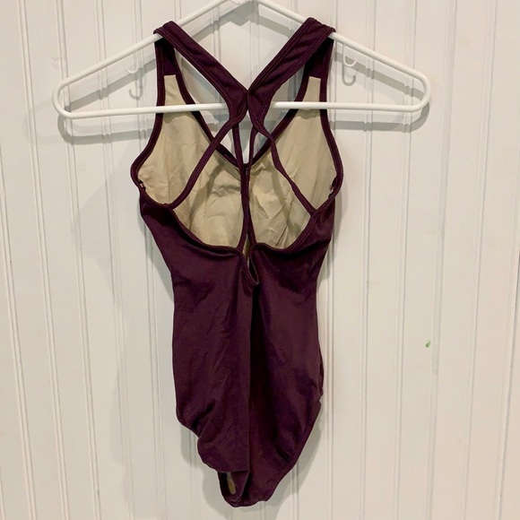 Plum Purple So Danca leotard size S - Picture 2 of 3